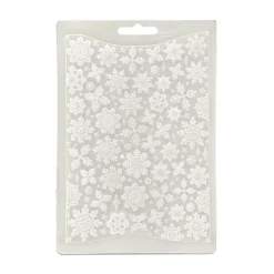Molde flexible Copos de nieve Dewdrops Stamperia A5