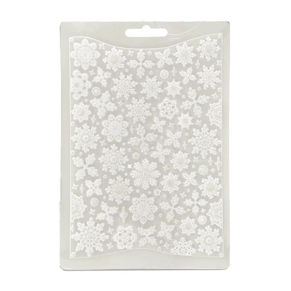 Molde flexible Copos de nieve Dewdrops Stamperia A5