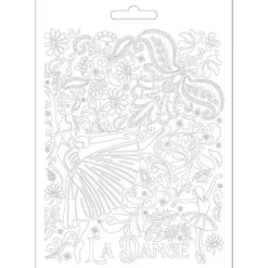 Molde Flexible Dancer Passion Stamperia 14x21cm