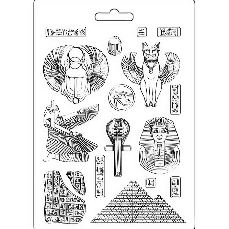 Molde Flexible Egipto Fortune Stamperia