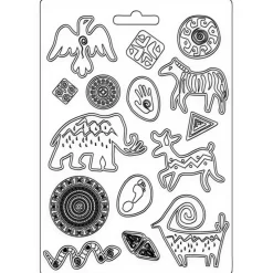 Molde Flexible Graffiti Savana Stamperia 21x29cm