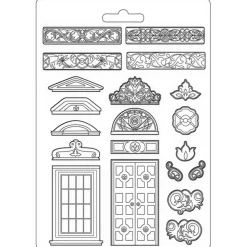 Molde Flexible Greek & Door Casa Granada Stamperia 21x29cm