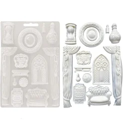 Molde flexible Habitación Master of Magic Stamperia 21x29cm