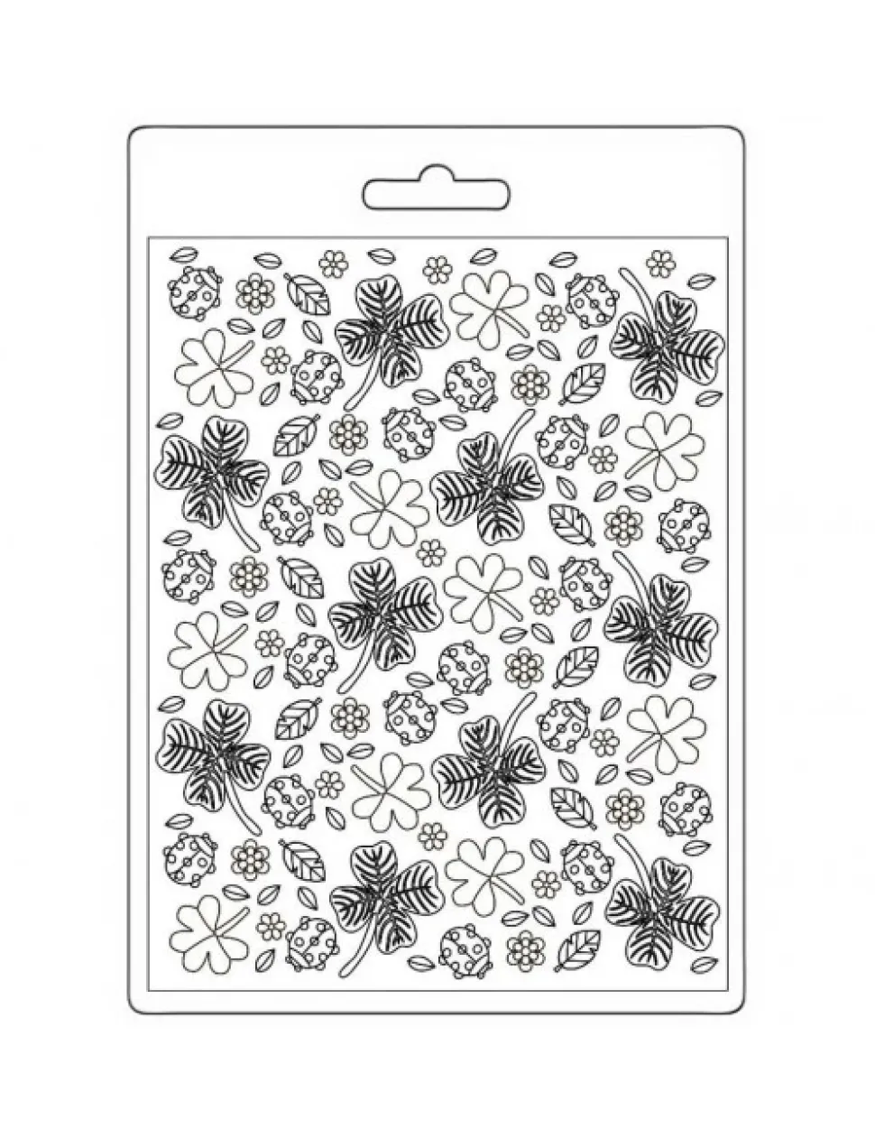 Molde flexible House of Roses Stamperia 14x21cm