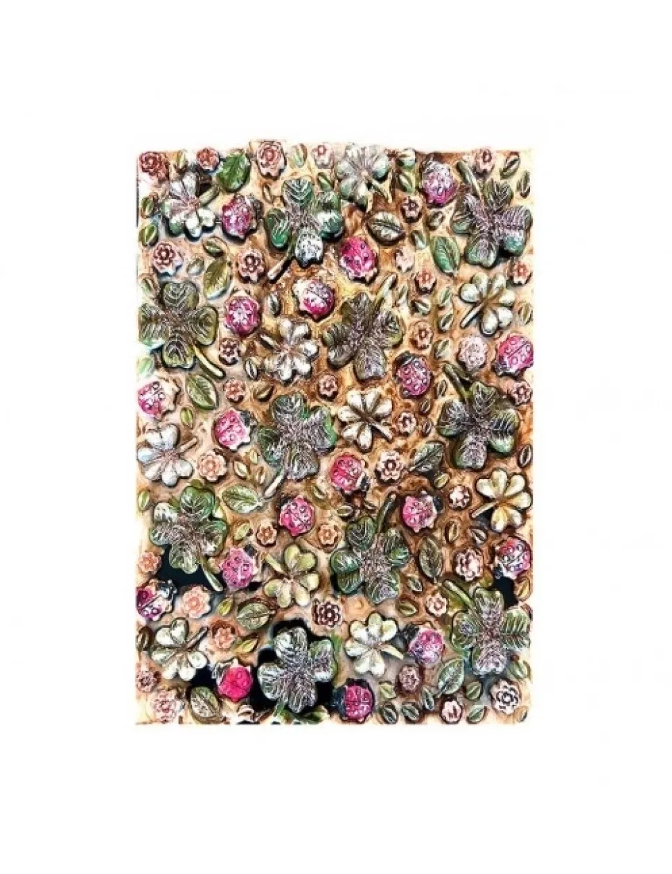 Molde flexible House of Roses Stamperia 14x21cm