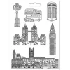 Molde Flexible London Romantic Our Way Stamperia 21x29cm