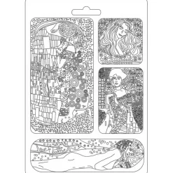 Molde Flexible Masterpieces Klimt Stamperia 21x29cm