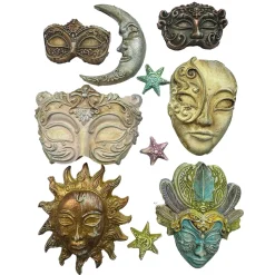 Molde flexible Máscaras Masquerade Stamperia 21x29cm