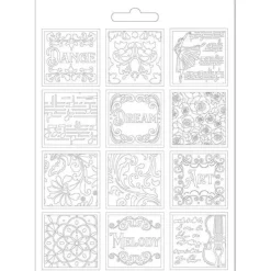 Molde Flexible Patchwork Music Passion Stamperia 14x21cm