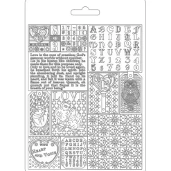 Molde Flexible Patchwork Alchemy Stamperia 15x21cm