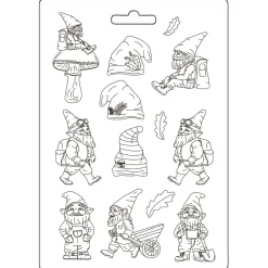 Molde flexible Romantic Hidden Grove Stamperia 14x21cm