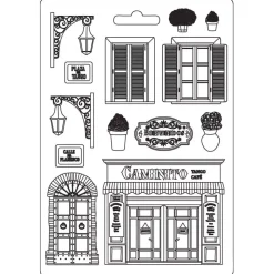 Molde Flexible Street Desire Stamperia 21x29cm