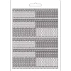 Molde Flexible Textile Pattern Bauhaus Stamperia 14x21cm