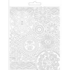 Molde Flexible Texture Amazonia Stamperia 14x21cm