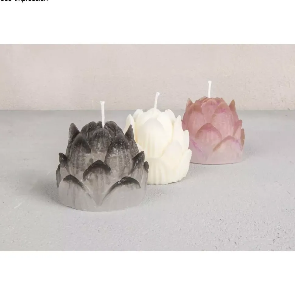 Molde para velas de silicona Flor de loto Rayher