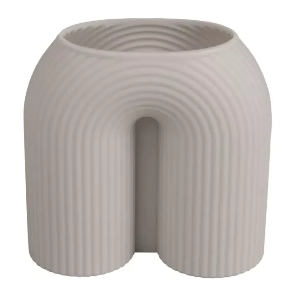 Molde para velas de silicona forma U acalanado Rayher