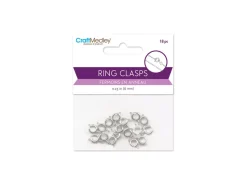 Mosquetón Plateado Redondo MultiCraft 6mm