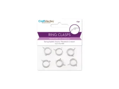 Mosquetón Plateado Redondo MultiCraft 12mm