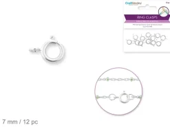 Mosquetones plata MultiCraft