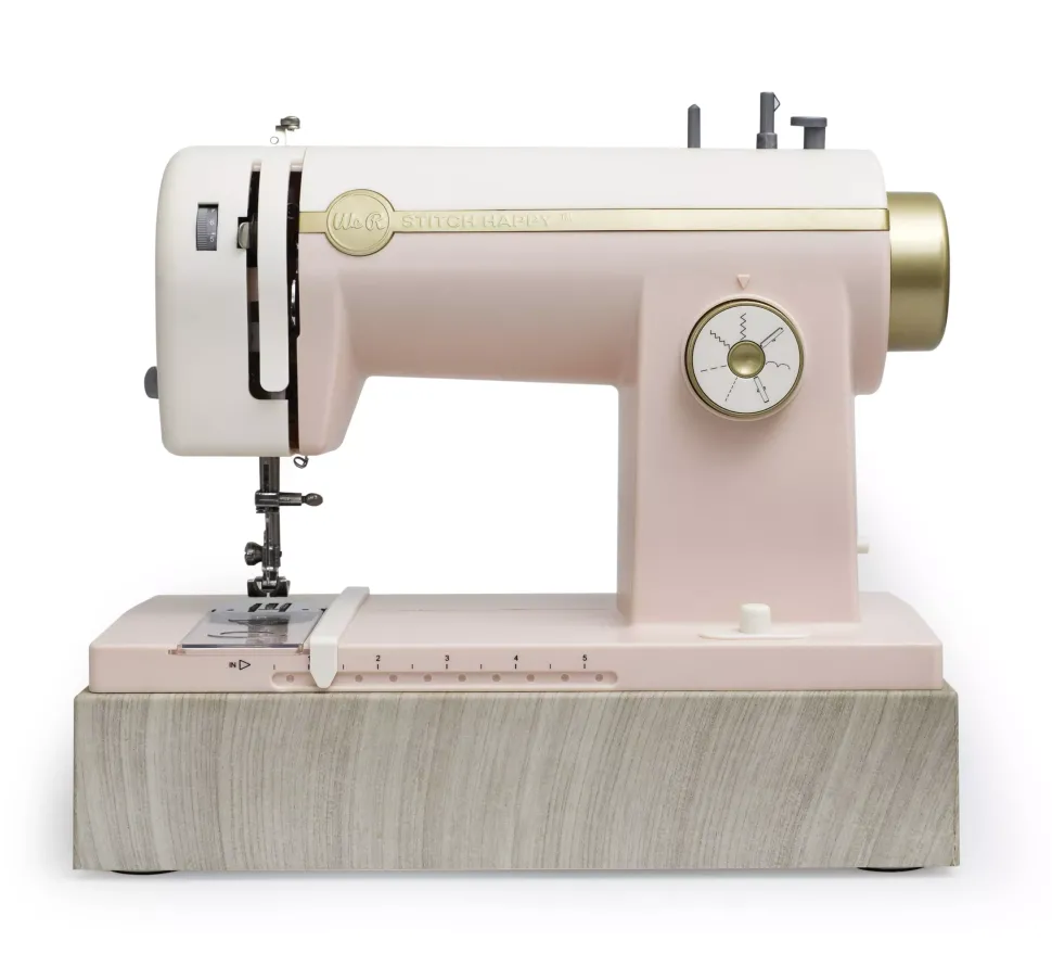 Máquina de coser Stitch Happy Rosa We R Memory Keepers