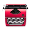 Máquina de escribir Typecast Typewriter Red We R Roja