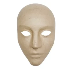 Máscara Cara Integral de Papel Maché Décopatch