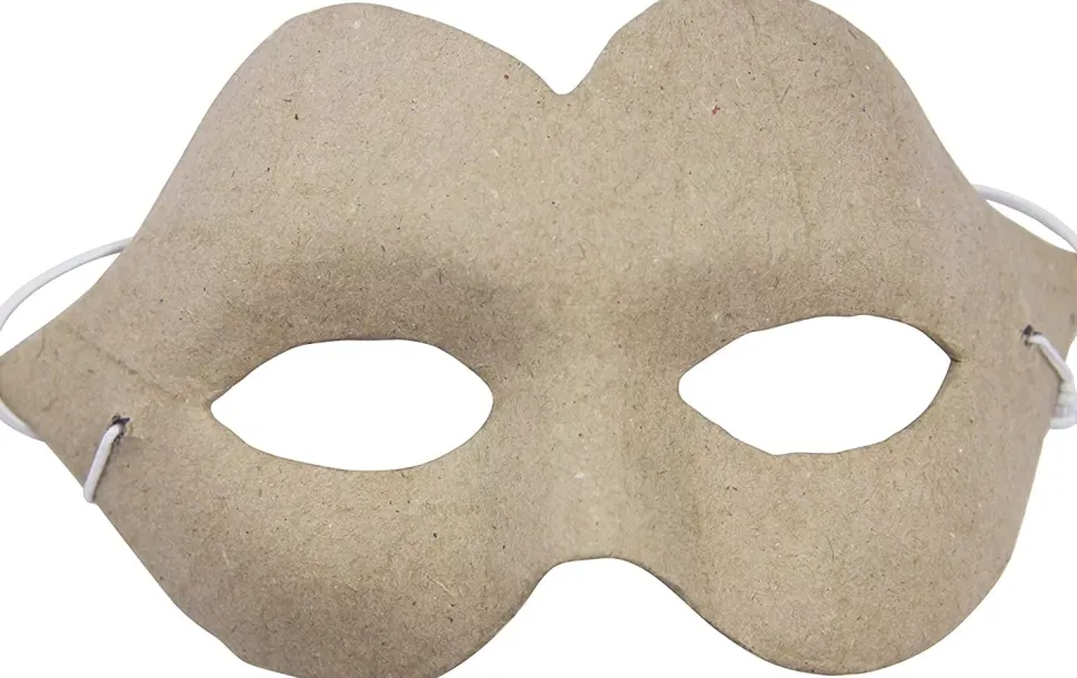 Máscara con Encanto de Papel Maché Décopatch