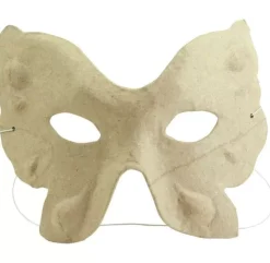 Máscara Mariposa Infantil de Papel Maché Décopatch