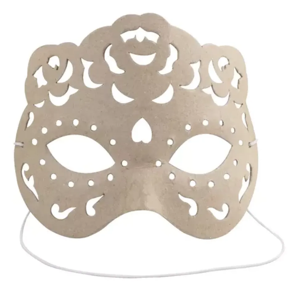 Máscara Rita de Papel Maché Décopatch