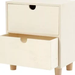 Mueble Cajonera de Madera 2 Cajones Creativ Company