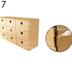 Mueble cajonera en DM