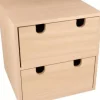 Mueble de Madera con 2 Cajones Artemio