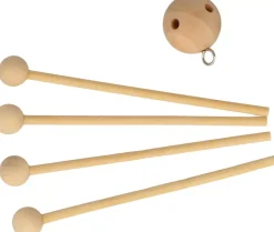 Móvil de madera Artemio 28cm