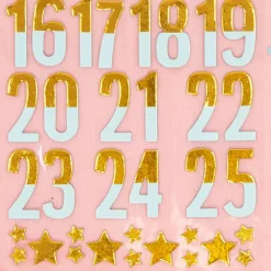 Números de Adviento All You Need Is Christmas Craftelier