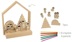 Objetos Decorativos Madera Esquimales Artemio