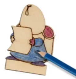 Objetos Decorativos Madera Ratones Artemio