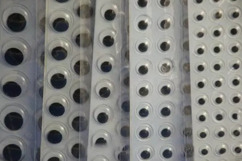 Ojos Movibles circulares de Adhesivos