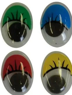 Ojos Movibles Ovalados Multicolor Artemio