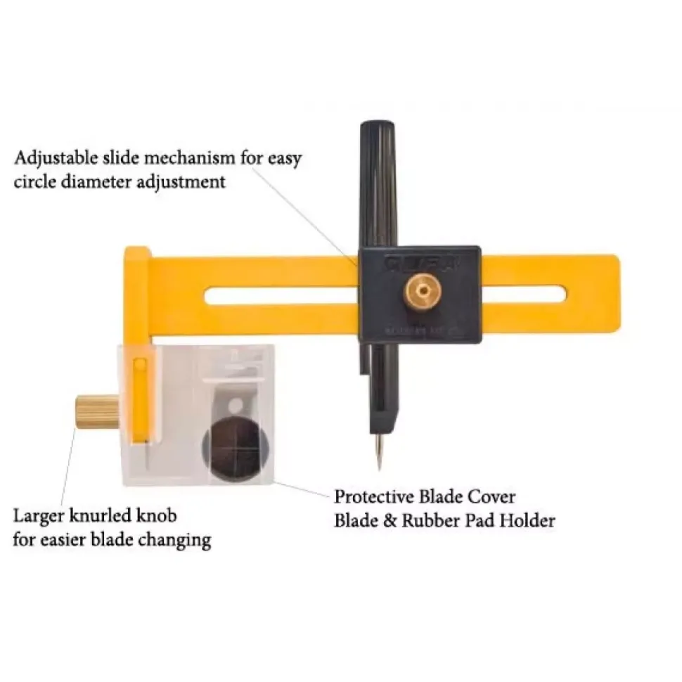 Olfa CMP1/DX Compass Circle Cutter (CMP-1)