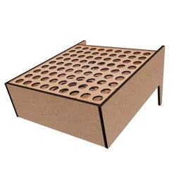 Organizador de escritorio rotuladores Negro Fabrika Decoru