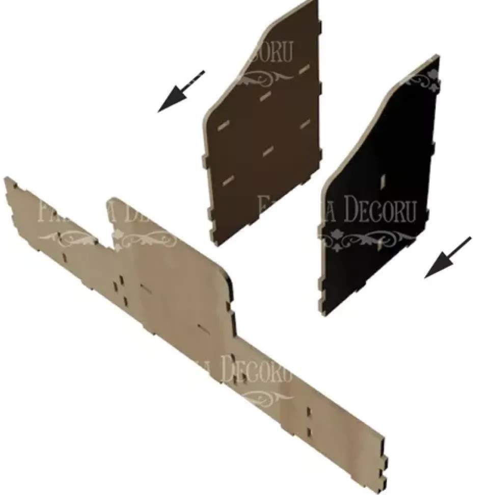 Organizador de escritorio para pinceles y pinturas