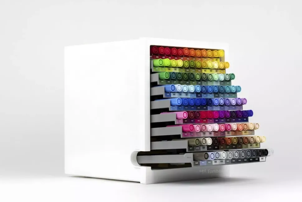 Organizador de Escritorio para 108 Rotuladores Tombow