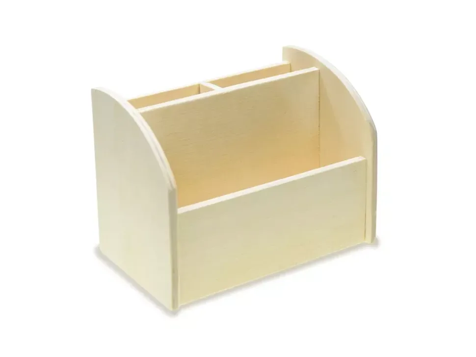 Organizador de Escritorio de Madera MultiCraft
