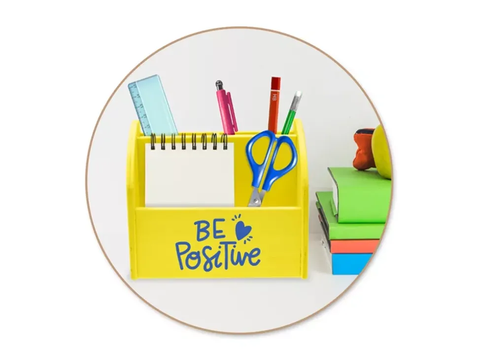 Organizador de Escritorio de Madera MultiCraft