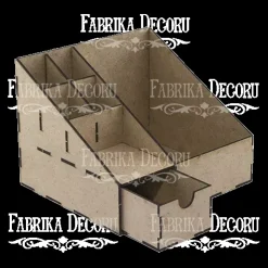 Organizador de escritorio para papeles y complementos en DM