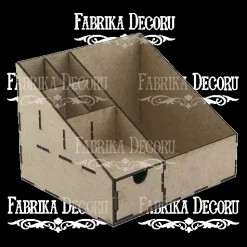 Organizador de escritorio para papeles y complementos en DM