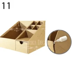 Organizador de escritorio para papeles y complementos en DM