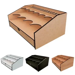 Organizador de escritorio pinceles y pinturas Fabrika Decoru