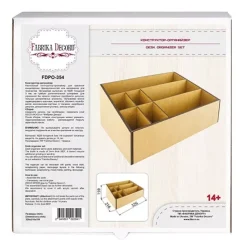 Organizador de escritorio con 7 compartimentos Fabrika Decoru