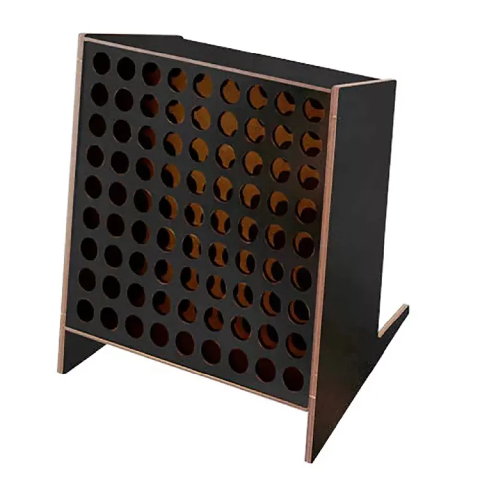 Organizador de escritorio rotuladores Negro Fabrika Decoru